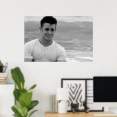 ラージポスター – Craigery Morganビーチ ポスター (ホームオフィス)