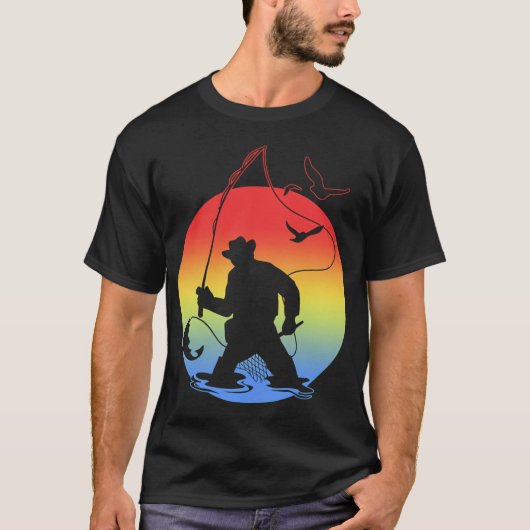 ラージマウスバス レトロ Tシャツ (正面)