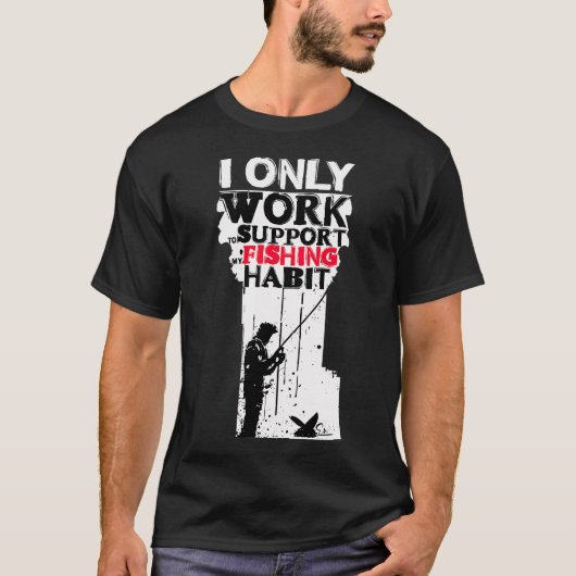 ラージマウスバス Tシャツ (正面)