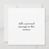 ラージマウスブラックバススポーツ魚釣り招待状 招待状 (裏面)