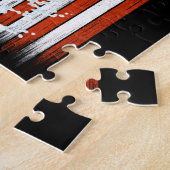 ラージマウスベース魚釣りUSA ジグソーパズル (側面)