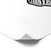 ラージマウスベース – フィッシュアートプリント ポスター (角)