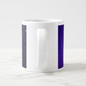 ラージマグと写真と永遠の愛引用文 ジャンボコーヒーマグカップ (裏面)