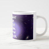 ラージマグと写真と永遠の愛引用文 ジャンボコーヒーマグカップ (右)