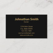 ラージムウスバスフィッシュテンプレート 名刺 (裏面)