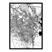 ラージャコート・グジャラート州の地図