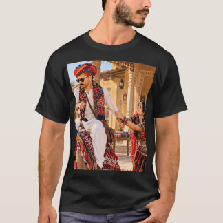ラージャスターン伝統インド美術Tシャツ Tシャツ