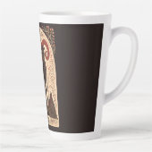 ラージラテマグアリスシナ〔占星術の〕十二宮図アート カフェラテマグ (右)