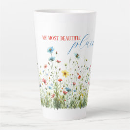 ラージラテマグマイベストビューティフルプレイス カフェラテマグ