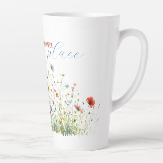 ラージラテマグマイベストビューティフルプレイス カフェラテマグ (右)