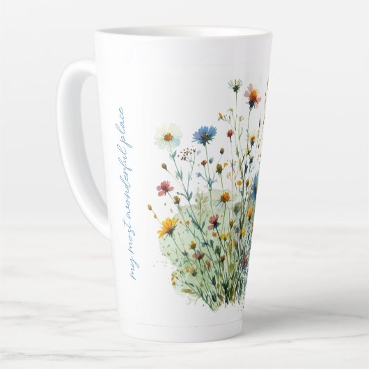 ラージラテマグマイベストワンダフルプレイスVAR02 カフェラテマグ (左アングル)