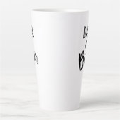 ラージラテマグ - ダーク&ビター カフェラテマグ (正面)