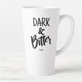 ラージラテマグ - ダーク&ビター カフェラテマグ (右)