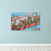 ラージレターシーン – モニュメントバレー， UT キャンバスプリント (インサイチュ (ウッドフロア))