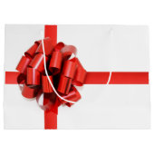 ラージレッドボウ抱き枕 ラージペーパーバッグ (裏面)