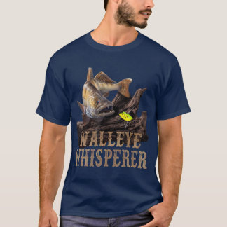 ラージワレーと魚釣りルアースケッチワレー Tシャツ