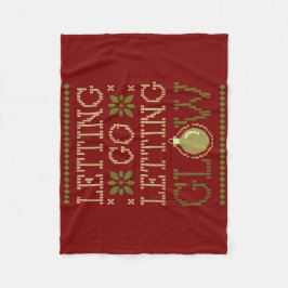 ラージングウィズローリデイ フリースブランケット