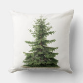 ラージヴィンテージクリスマスツリーファームハウス クッション (正面)