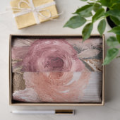 ラージ抽象芸術アートカレッジピーチグレーデクページ 薄葉紙 (ギフト)