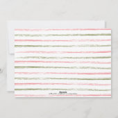 ラージ素朴ジョイリース | 2017ホリデイ・グリーティング シーズンカード (裏面)