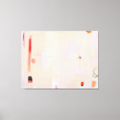 ラージ絵を描抽象芸術ズバイマウラリード キャンバスプリント (正面)