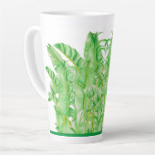 ラージ離れラテマグカップのバナナ カフェラテマグ (左アングル)