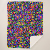 ラージ（ばちゃばちゃ）跳ねる – シェルパブランケット (正面)