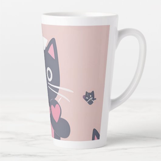 ラージ カフェラテマグ (右)