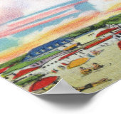 ラージ・レター・シーン、あいさつ ポスター (角)