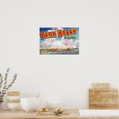 ラージ・レター・シーン、あいさつ ポスター (キッチン)