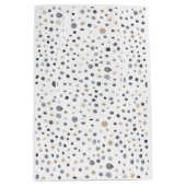 ラース紙吹雪水色ドット抱き枕 ミディアムペーパーバッグ (正面)