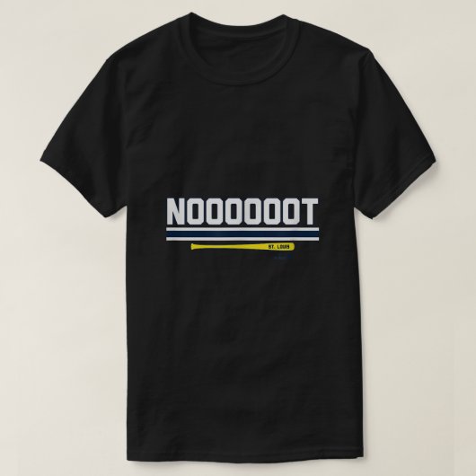 ラース・ヌートバールNOOOOTセントルイス野球 Tシャツ (デザイン正面)