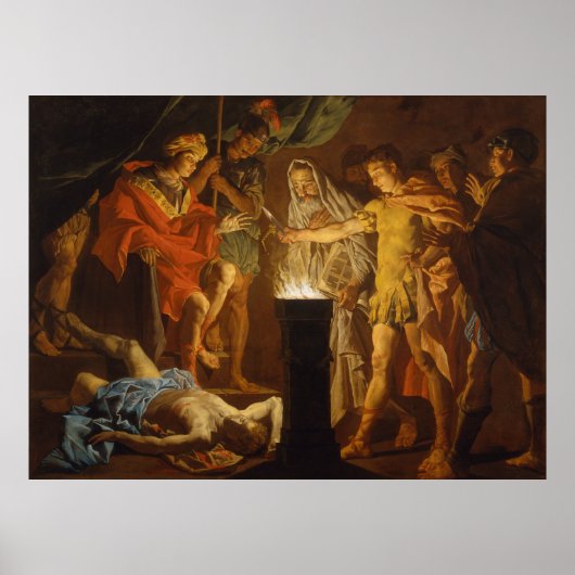 『ラース・ポルセナの前にいるムシウス・スカエヴェラ』 ポスター (正面)