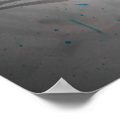 ラーセプリントブルー ポスター (角)