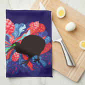 ラーゼキウイホップ爆発 キッチンタオル (四つ折り)