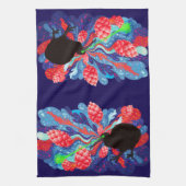 ラーゼキウイホップ爆発 キッチンタオル (縦)