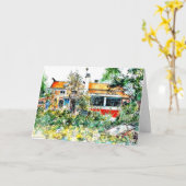 ラーソンザコテージ カード (黄色い花)