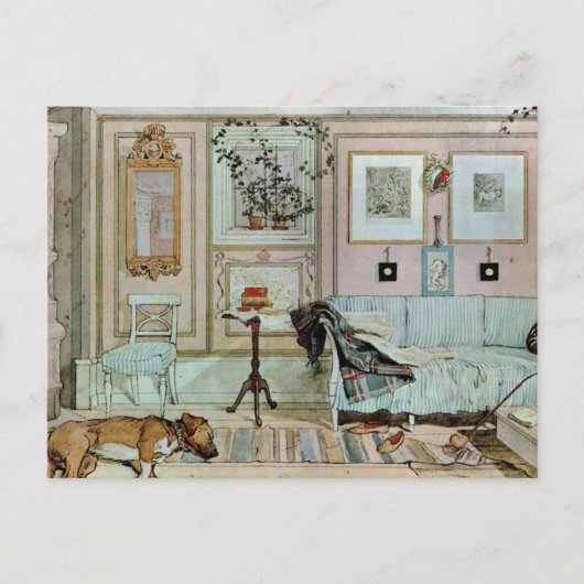 ラーソン – 怠け者のヌック。 ポストカード (正面)