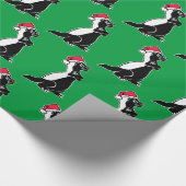 ラーテルのクリスマス ラッピングペーパー (角)