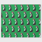 ラーテルのクリスマス ラッピングペーパー (フラット)