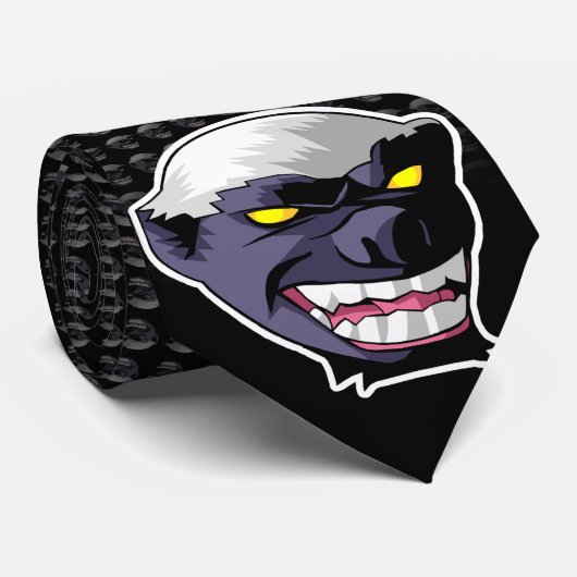 ラーテルのタイの完全なイメージ、タイルを張られた背景 ネクタイ (ロール)