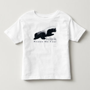 ラーテルのベビーの幼児のTシャツ トドラーTシャツ