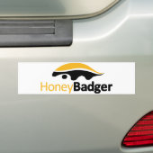 ラーテルのロゴ バンパーステッカー (車上)