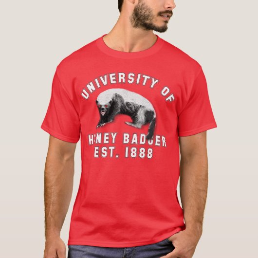 ラーテルの大学 Tシャツ (正面)