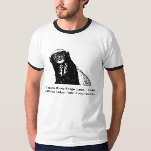 ラーテルの心配 Tシャツ
