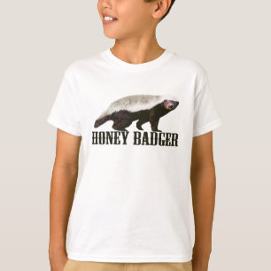 ラーテルの野生動物 Tシャツ