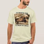 ラーテルはおいしいです Tシャツ (正面)
