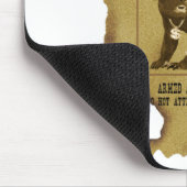 ラーテルはポスターがほしいと思いました マウスパッド (コーナー)