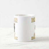 ラーテルは私の宿題を食べました! コーヒーマグカップ (中央)