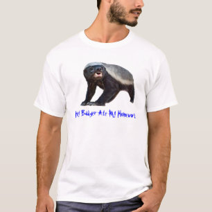 ラーテルは私の宿題を食べました Tシャツ